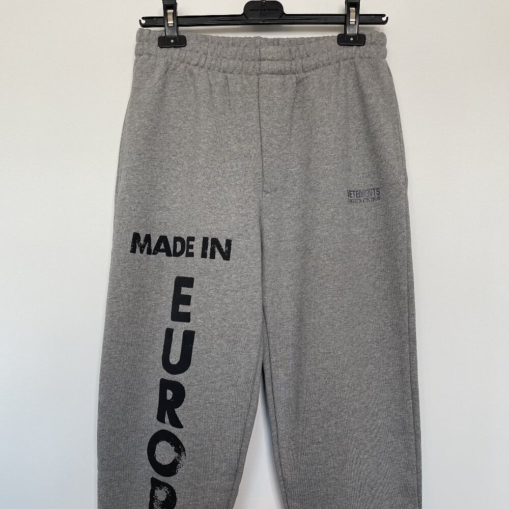 VETEMENTS - RARE Made in Europe EU Logo Prisoner FW21 Limited Edition